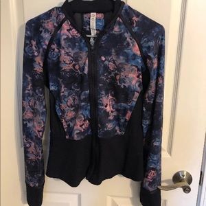 Floral lululemon jacket
